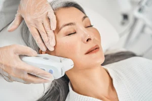 facial skin with radiofrequency therapy