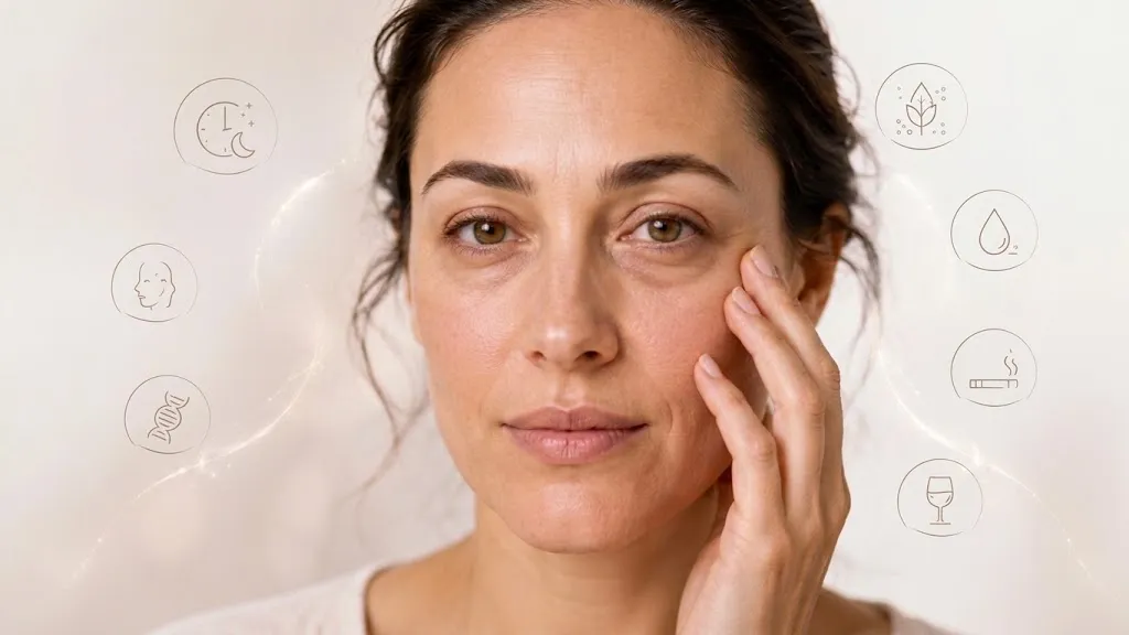what causes eye bags​